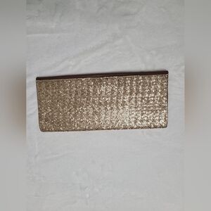 Banana Republic Sequin Gold/Brown Clutch